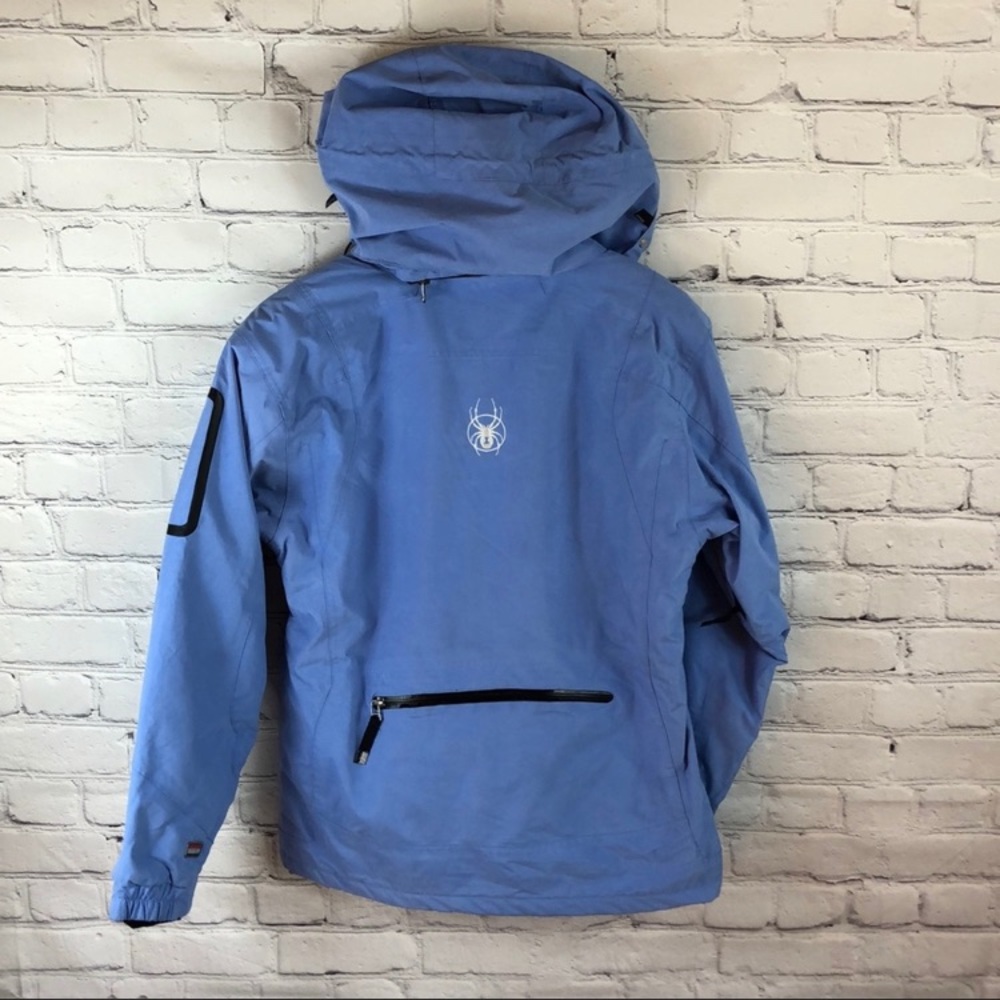 Spyder Dermizax 20,000 mm Insulated Blue Jacket Large - Picture 2 of 8